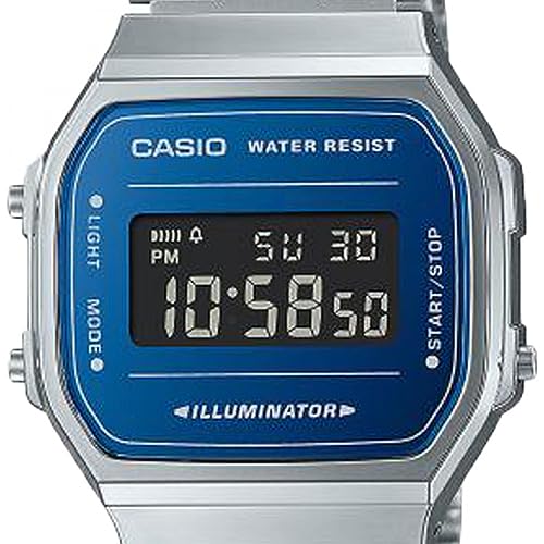 Image of Reloj Casio Vintage A168WEM-2BEF Hombre Acero, Vintage