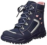 Resistente al agua Superfit Husky1 Goretex Tex Botas de Nieve con Forro cálido, Bebé-Niñas, Azul/Rosa 8000, 20 EU