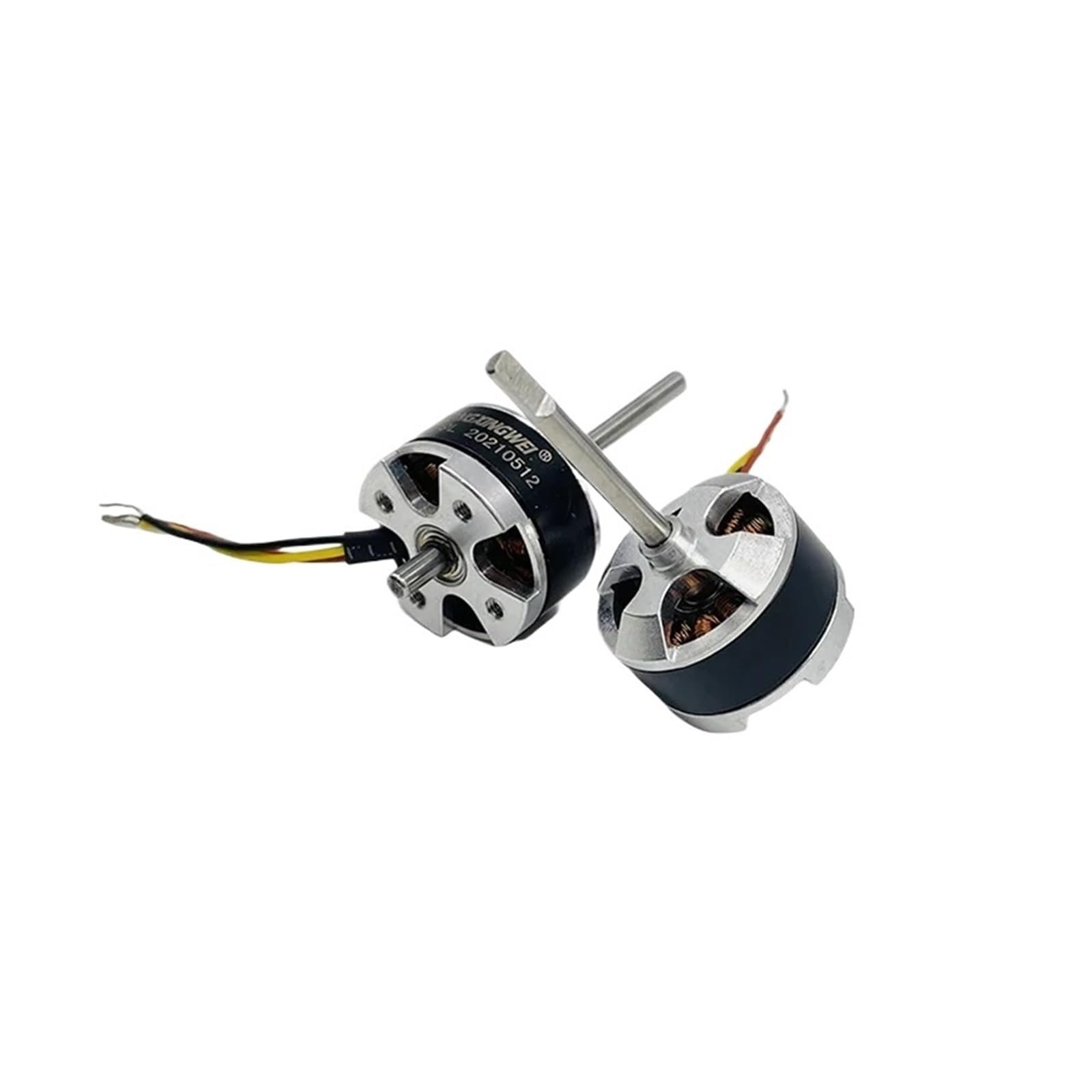 Silnik bezszczotkowy z wirnikiem zewnętrznym 23 mm 3S-6S 1700 KV 1806 DC 12V-24 V High Speed do ostrzenia elektronarzędzi do modeli samolotów (A With Screw Hole)