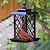 Byvivace Large Bird Feeders, Hanging Bird Feeders for Outdoors, 3.2lb Capacity Lantern Wild Bird Feeders for Outside Hanging, Black