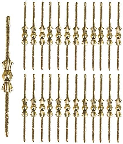 S S Traders New Bow Tie Crystal Chandelier Connectors Clips Pins Chandelier Hook for Chandelier Crystals Replacement Fastening Parts (300 Pcs)