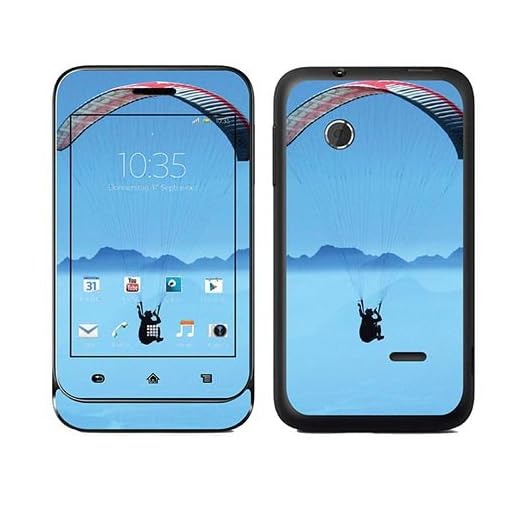 Royal väggtatuering RS. 50067 stycken självhäftande för Sony Xperia Tipo, motiv GLEITSKÄRM