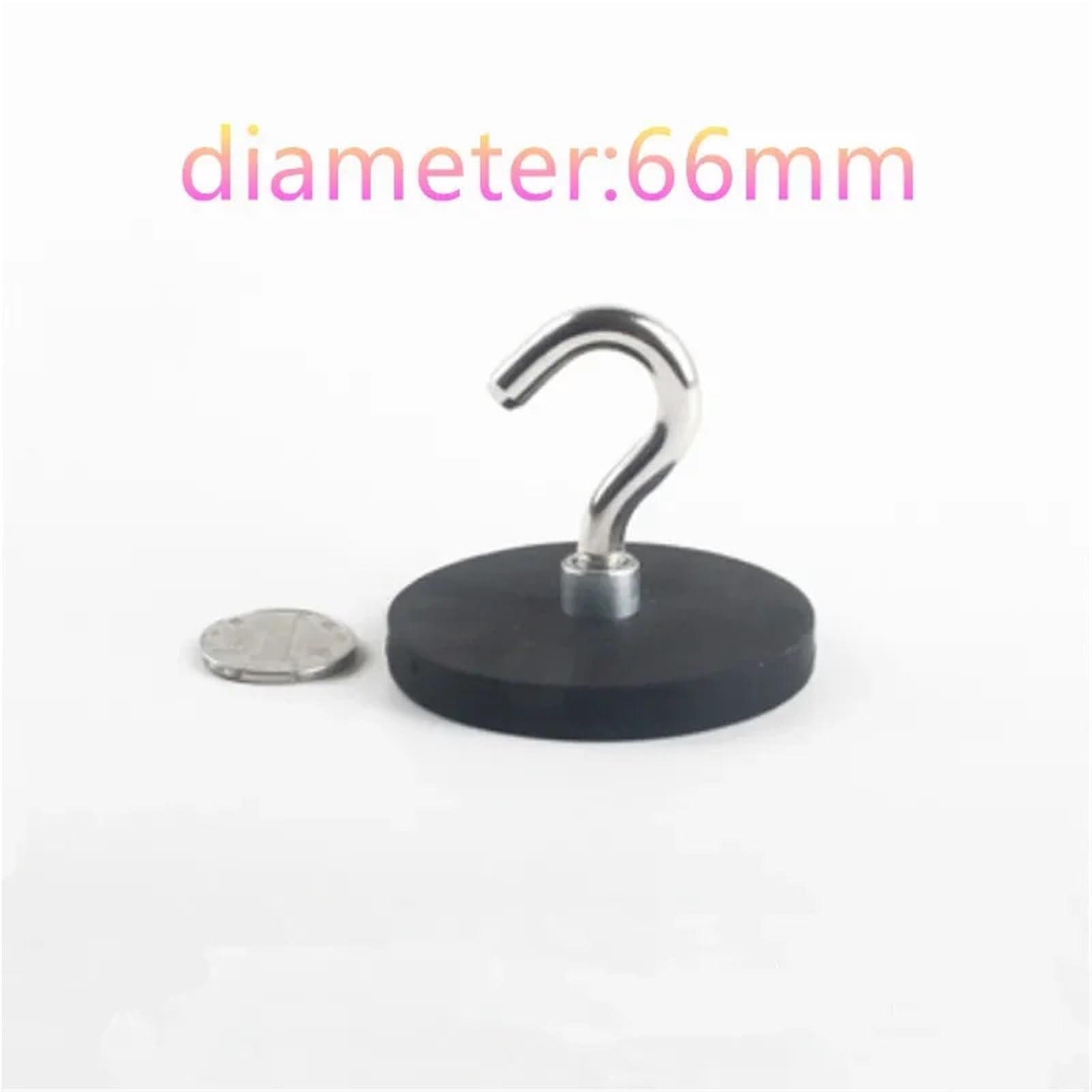 Juego de imanes superfuertes D22 D36 D43 D66 D88, Ganchos magnéticos de Goma, Gancho de Almacenamiento Multiusos, Ganchos de Cocina for el hogar, 1/5 Uds.(D88 5pcs)