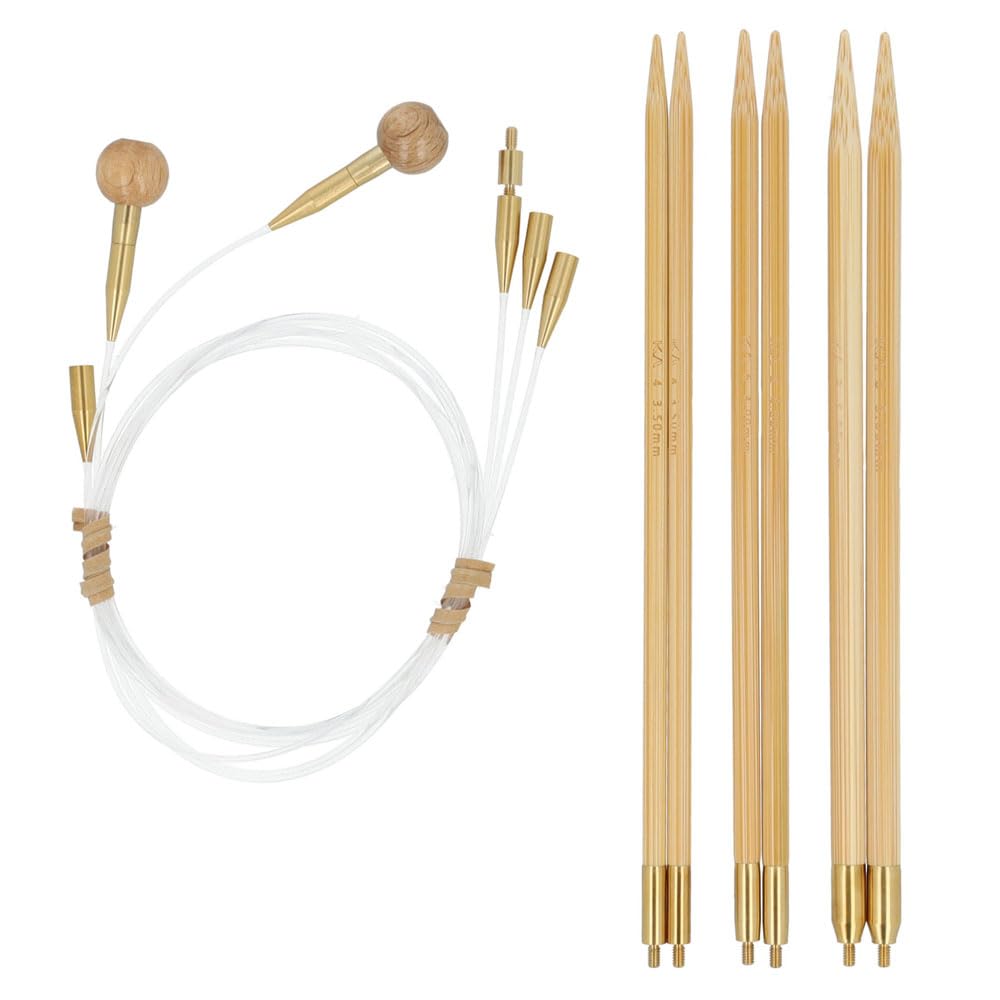 Seeknit - Seeknit Shirotake (Size M) Interchangeable Circular Needle Set - 1 Piece, Beige