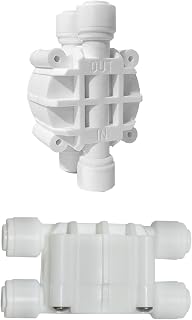 Su Arıtma Cihazları Için Shutoff Valve Dört Yollu 