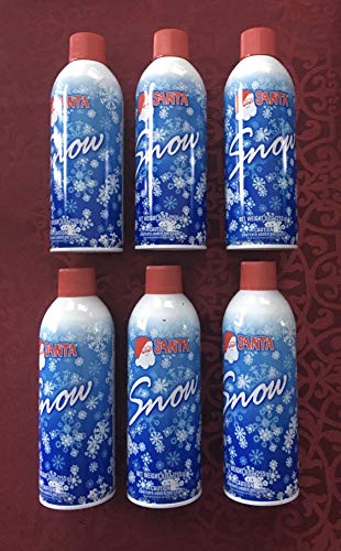 Santa Snow Decorative Snow Spray (9 oz.) 6-Pack