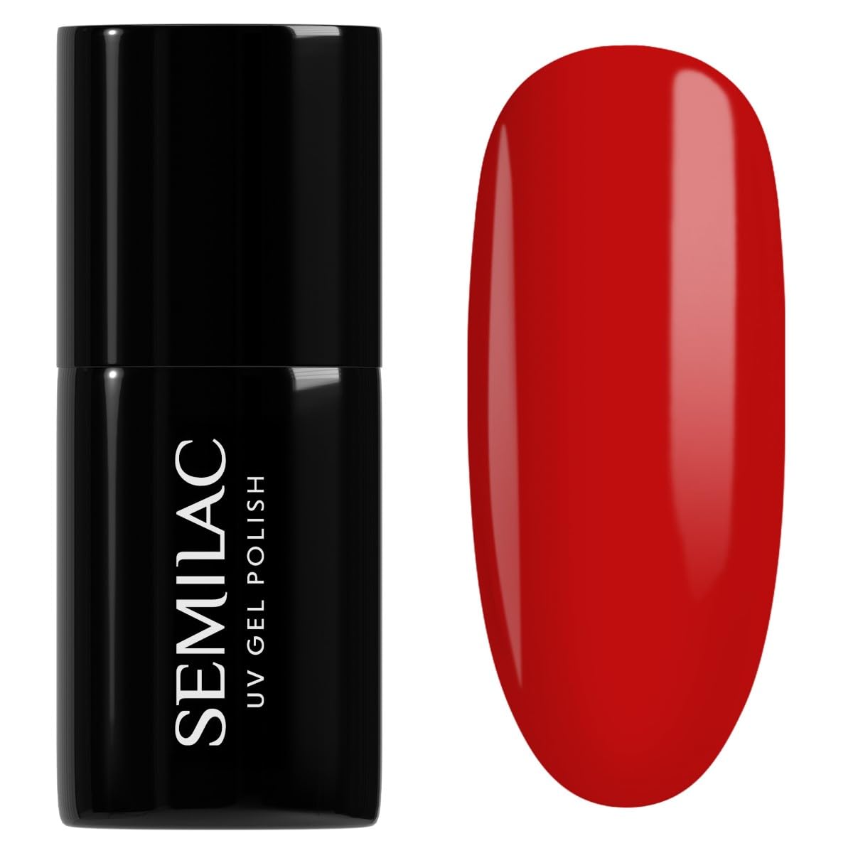 UV Hybrid Nail Polish Semilac 7ml Poppy Red 062