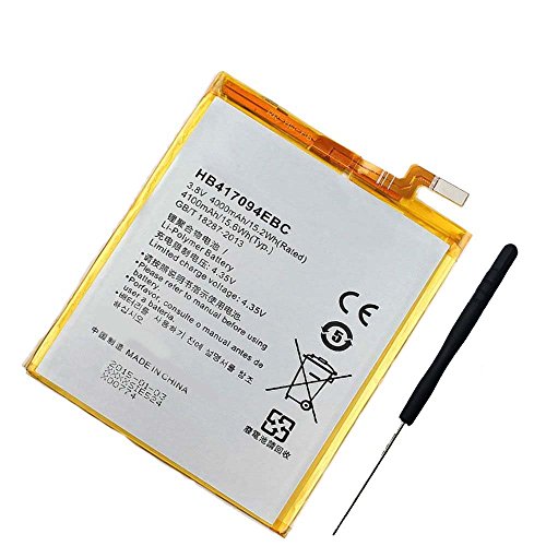 Powerforlaptop HB417094EBC Cell Phone Battery for Huawei Ascend Mate 7,MT7-CL00,MT7-L09,MT7-TL00,MT7-TL10,MT7-UL00 with Installing Tools