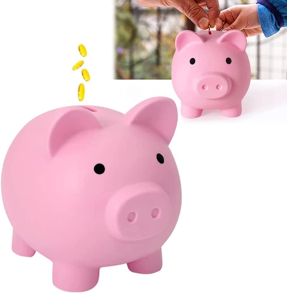 Amazon.co.jp: 貯金箱 貯金箱 貯金箱 貯金箱 2個入り プラスチック豚