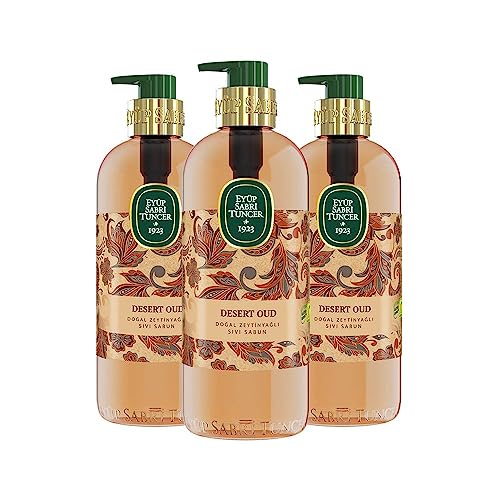 Desert Oud Doğal Zeytinyağlı Sıvı Sabun 500 ml x 3