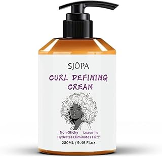 Creme Definidor De Cachos Creme para Cuidados de Cachos 280ml Hidratação e Definição Natural