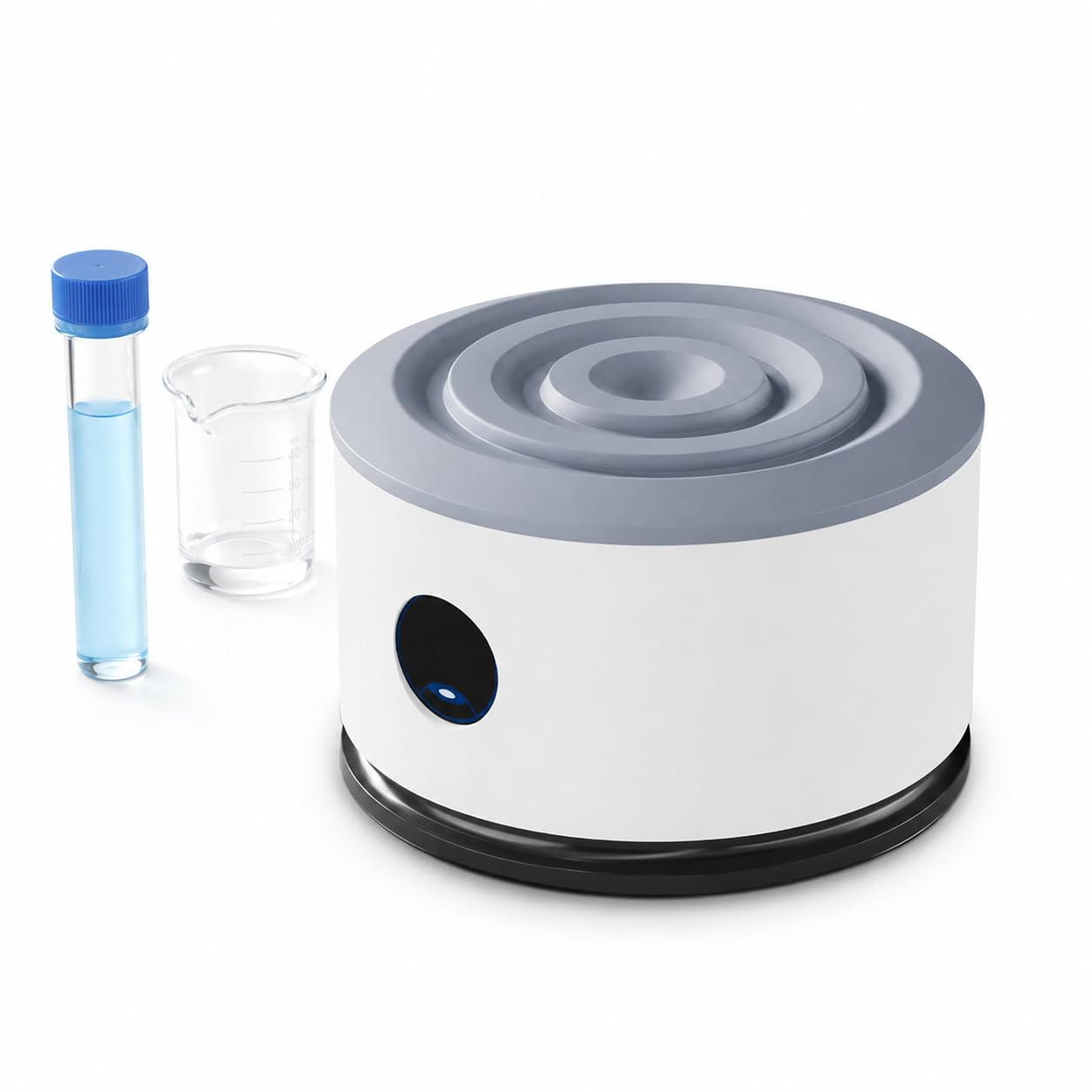 Mini mezclador Vortex, capacidad de 50 ml, 4000 RPM con órbita de 4,5 mm
