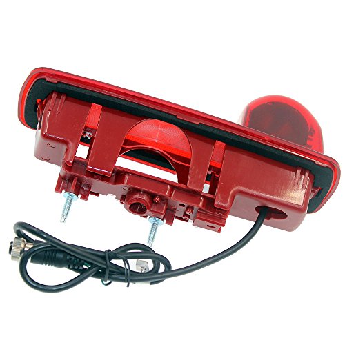 Transporter Van HD IR Night Vision Reverse Camera Car Third Roof Top Mount Brake Light HD Reversing Camera Replacement for FIAT Talento/Nissan NV300/Renault Traffiic/Nissan Primastar/Opel Vauchall - Image 4