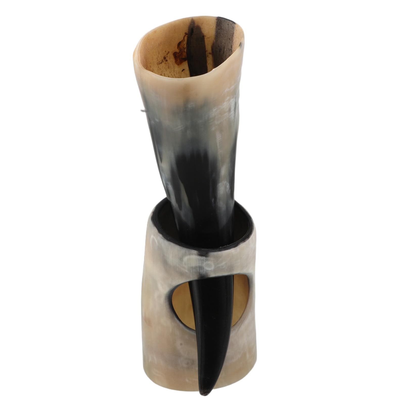 Gobelet Corne de Bœuf Authentique Toyvian de Style Viking Fait Main