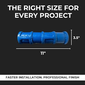 Concrete Roller Stamps 3.5x11 Polyurethane Texturing Tool for Brick Patterns Made in USA | DIY & Professional Use for Walkways, Patios & Borders | RL 11611/1