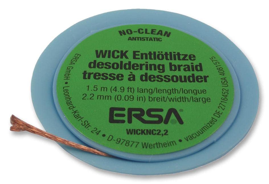 Treccia DESOLDERANTE 2.2M, PK10, Dissaldante Treccia, Qty.10 | 0WICKNC2.2/10