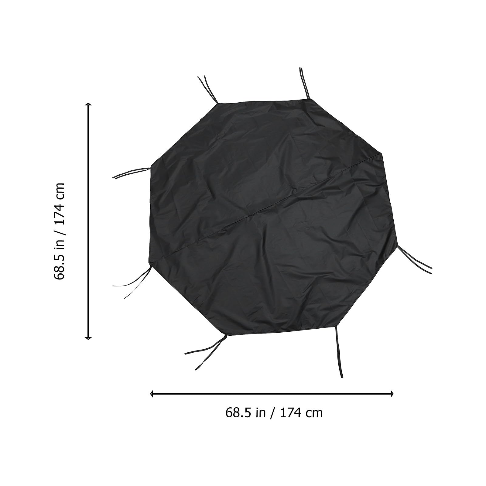 Housse en Tissu Oxford 210d Imperméable et Anti-UV pour Parc à Chiens D'extérieur Facile à Enlever et Transporter, pour Camping en Plein Air