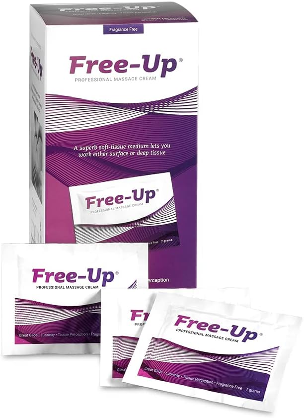 Free-UpMassage Cream Dispenser Box by PrePak Products - 50/7gm pkts- Made in USA