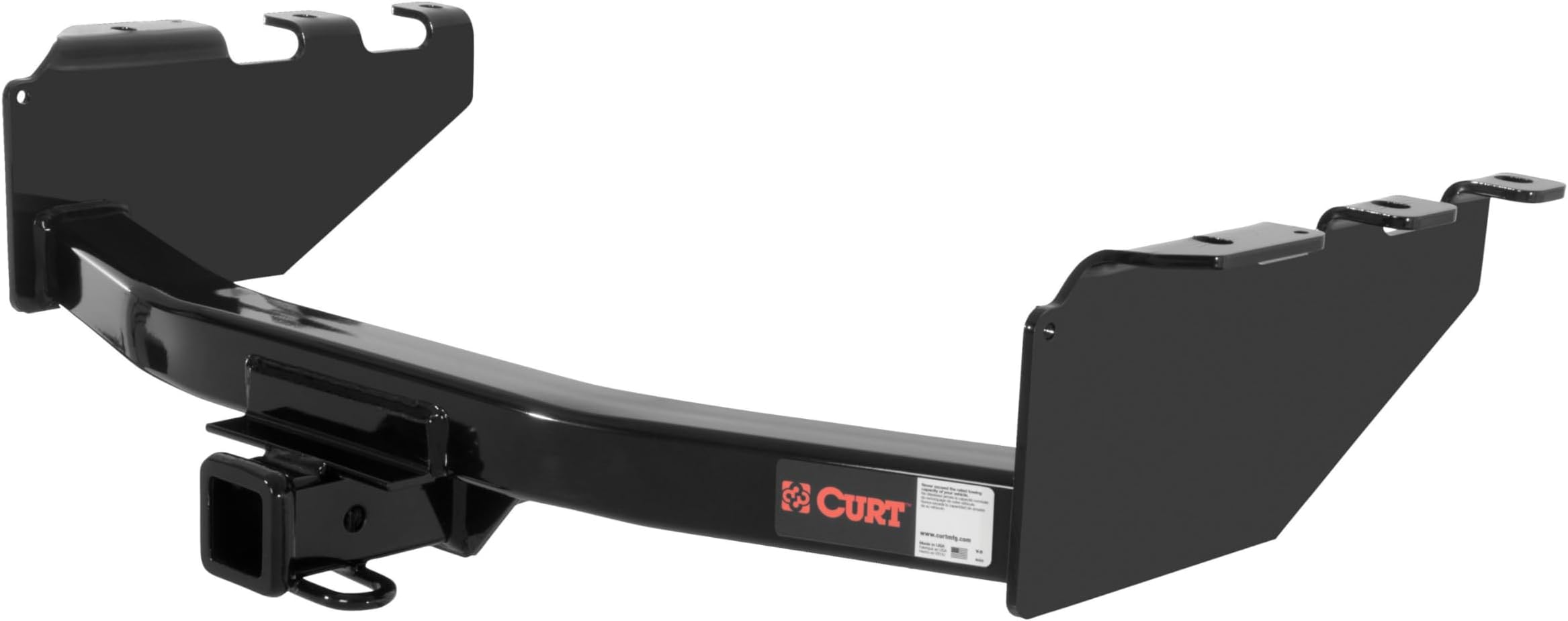 CURT 14301 Class 4 Trailer Hitch | 2-Inch Receiver | Chevrolet Silverado & GMC Sierra Compatible