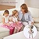 HYZSHL Ballerina Cappuccino Kuscheltier, Weiches Brainrot Plüschtier, Italienisches Design Für Spielzeug Und Dekoration, Ideal Für Kinder Und Erwachsene,Schönes Geschenk, 24 cm