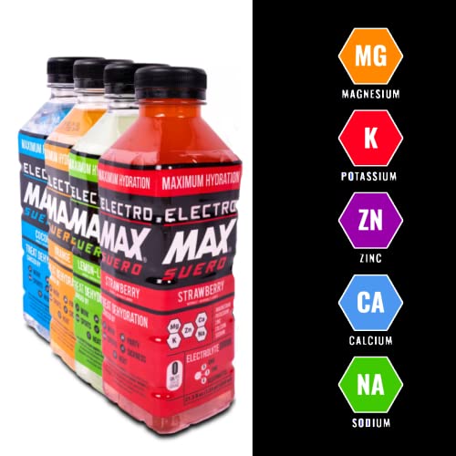 Electromax Electrolyte Drink For Hydration And Recovery. Zero Calories 12-Pack 21.3Oz (630Ml) (Variety Pack) #TOP2