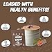 Renude Reishi Cacao Mushroom Hot Chocolate - Calming Natural Sleep Drink - Relaxing Magnesium Hot Cocoa with Organic Peruvian Cacao and Reishi Mushroom, 15 Servings