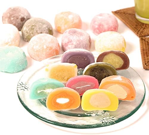 Amazon ふみこ農園 彩り大福 洋風和菓子セット カラフルな9種類の餡やクリームで彩った お洒落なスイーツ 賞味期限 冷凍180日 解凍後3日間 通常 ふみこ農園 和菓子ギフト 通販