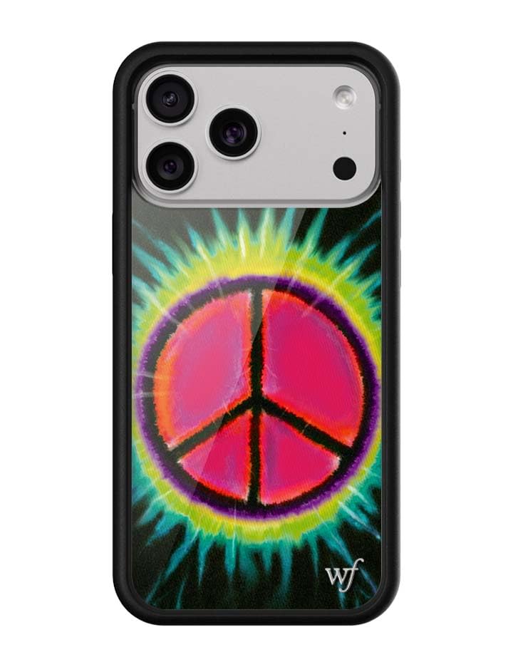 Image of Wildflower Cases - iPhone 17 Pro Max Compatible - Sav Hudson Peace Sign