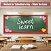STARZIWEN 70Ft Glitter Scalloped Bulletin Board Borders - Red Rolled Border Trim with Wavy Line Design, Shiny Decorative Roll for School, Classroom, Office & Home