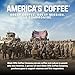 Black Rifle Coffee Company Silencer Smooth, 12oz Bag, Ground Coffee Light Roast - Roasted Blend Made from Arabica Beans - Colombian & Brazilian Beans - Veteran Founded & American Made