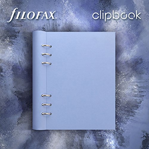 Filofax Clipbook A5 Vista Bleu : carnet de notes rechargeable bleu clair