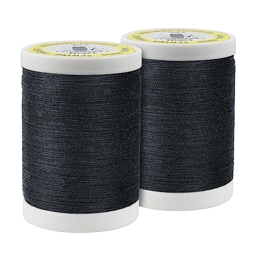 All Purpose Sewing Thread,Fiveizero Black 850Yards/Spool Polyester Thread For Sewing Machine, Hand Repair Works And Travel, Diy And Home(2 Pack) #TOP26