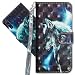 Produktbild MRSTER Huawei Y6p Handytasche, Leder Schutzhülle Brieftasche Hülle Flip Case 3D Muster Cover mit Kartenfach Magnet Tasche Handyhüllen für Huawei Y6p. YX 3D Wolf