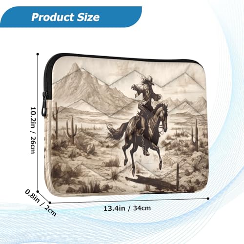 Funda para portátil Western Desert Cowboys 13-14 pulgadas miniatura 3