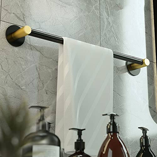 Hangle de serviette en aluminium d'espace noir pour une finition luxe
