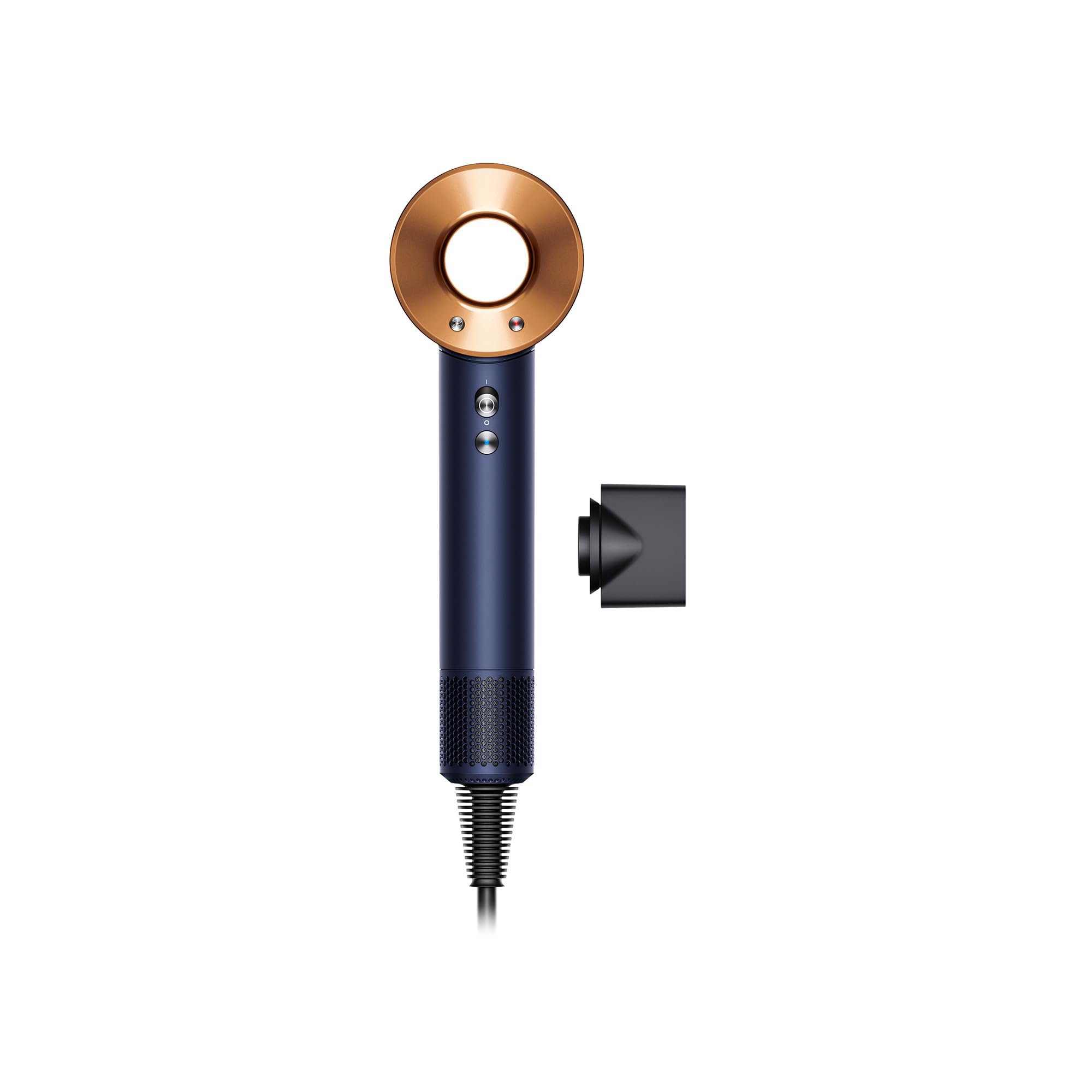 Dyson Supersonic Origin Hair Dryer – Fast Drying Blow Dryer - Prussian Blue | Fast Drying, No Heat Damage. Intelligent Heat Control, Dyson Digital Motor V9, Smoothing Nozzle