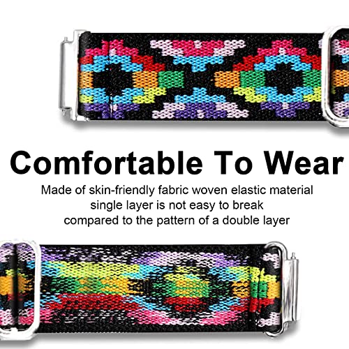 Correa Ajustable de Nylon Elasticado para Smartwatch Faweio miniatura 3