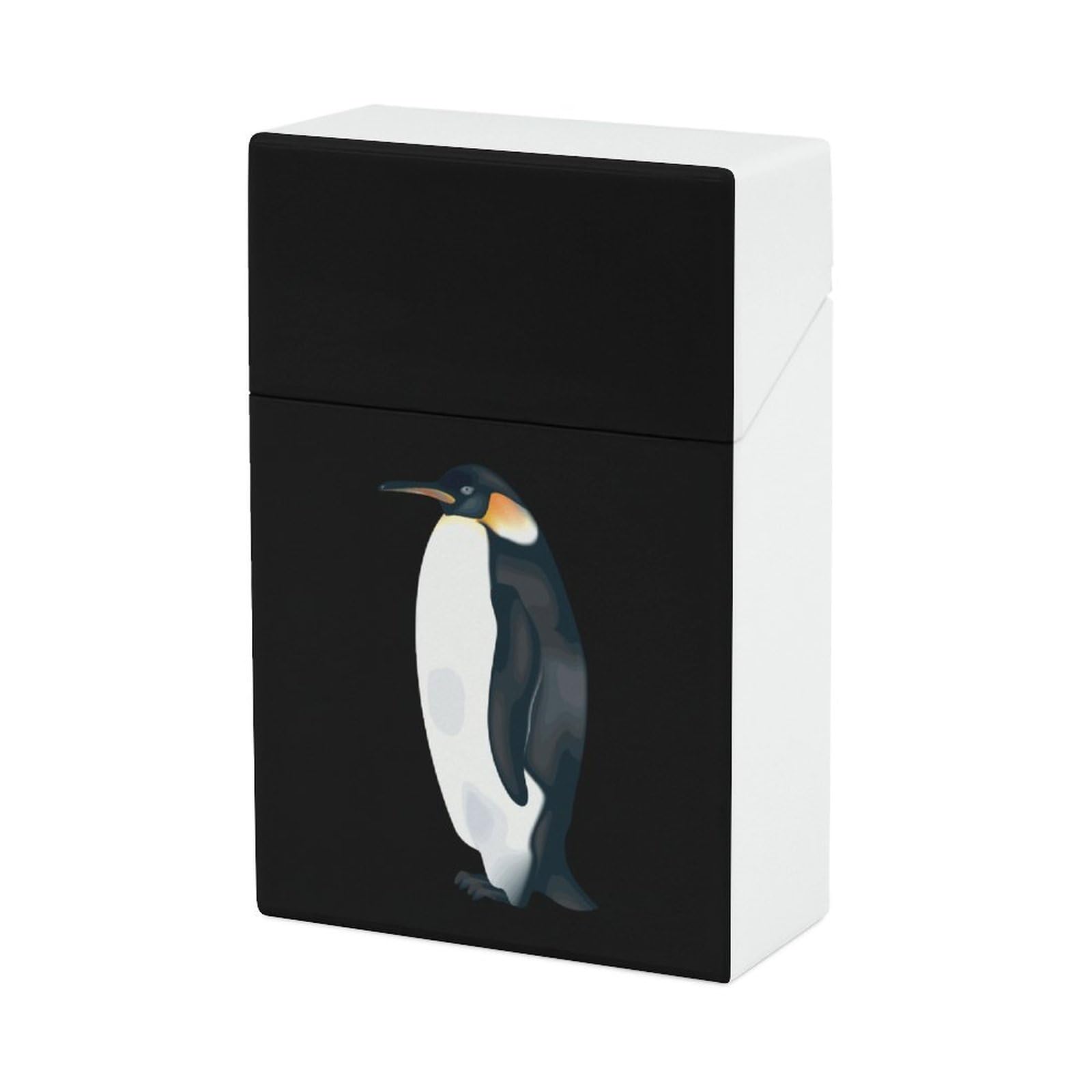 Cute Penguin Cigarette Case for Men Women Flip Open Cigarette Box Holder  for Home Travel : Amazon.co.uk: Fashion