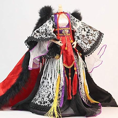 Amazon アリスの人形屋手作り中国古代の衣装の人形唐女性ドール服のための 30 センチメートル Bjd 1 6 人形アクセサリーの女の子のおもちゃ フィギュア ドール 通販