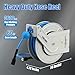 FIXFANS Pressure Washer Hose Reel with Hose, 1/4