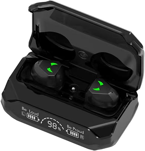 Auriculares inalámbricos Bluetooth Llamada Auriculares intrauditivos Auriculares estéreo con micrófono Estuche de carga inalámbrica Pantalla de