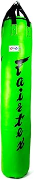Fairtex Heavy Bag HB6 6 Banana Muay Thai Kickboxing K1 MMA Fighting Unfilled Green