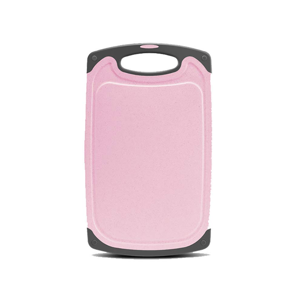 Petite planche à découper épicurien rose pour pain fruits et cuisine