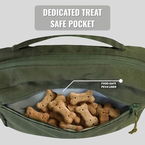 Dog Walking Crossbody Bag Olive