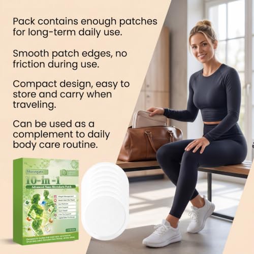 Moringa Berberine plastry nano mikroigły 10 w 1 dla mężczyzn i kobiet