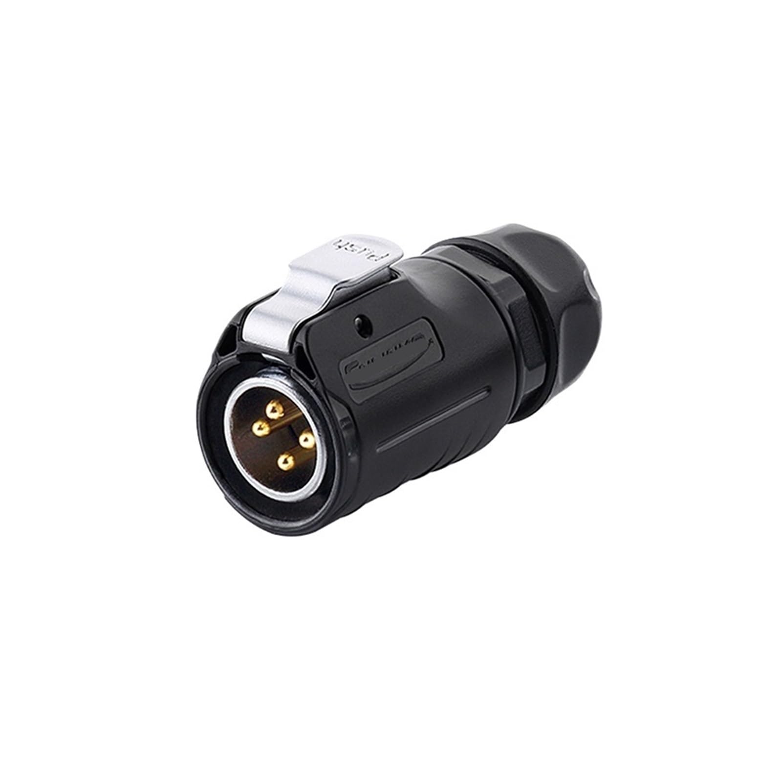 Conector automotriz de 4 pines LP20 macho para cables de luces LED exteriores