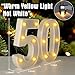 50th Birthday Decorations Woman Man,Marquee Numbers for 50th Wedding Anniversary Decorations,Light Up Numbers 50 Sign for Party Backdrop Wall Decor,50 Birthday Centerpieces Table Decoration