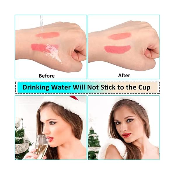 HENGBANG 20pcs Tattoo Lipstick Cigarette Cotton Swab，Durable waterproof liquid non-stick lipstick,Cotton Swab Lipstick Set,Portable Lip Tint,Easy to carry daily (MULTICOLOR)