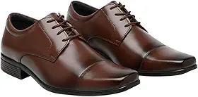 Sapato Social Masculino Bico Fino Clássico Elegante com Cadarço
