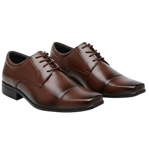 Sapato Social Masculino Bico Fino Clássico Elegante com Cadarço